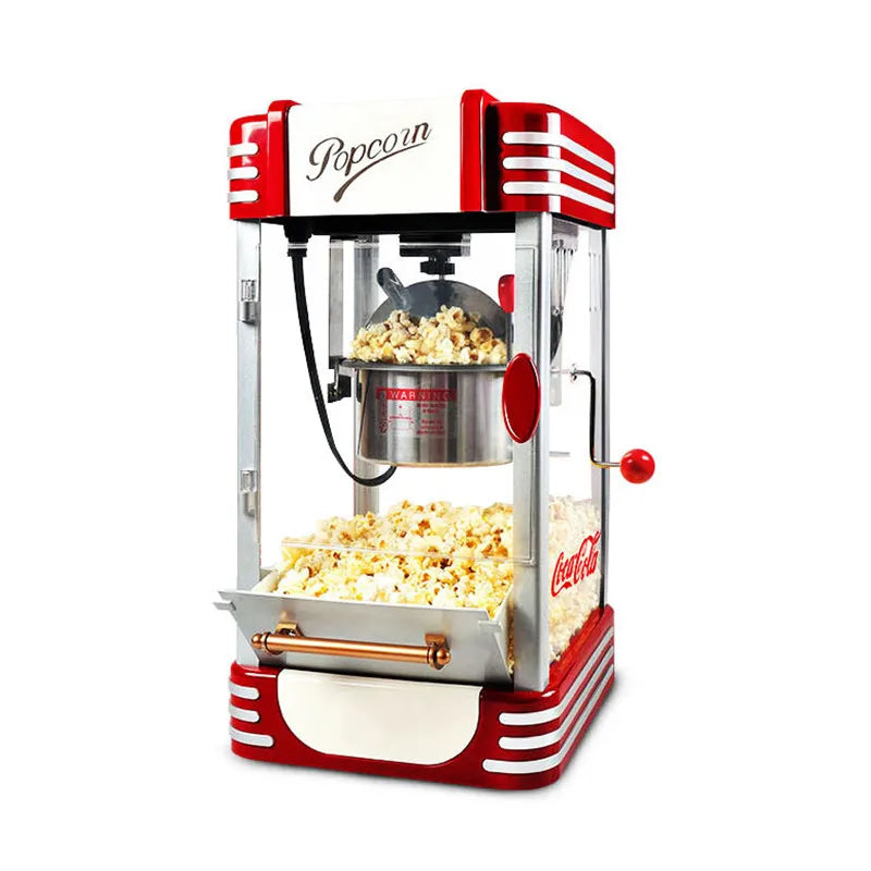 Household Small Hot Air Popcorn Maker Electric Popcorn Popper for Party