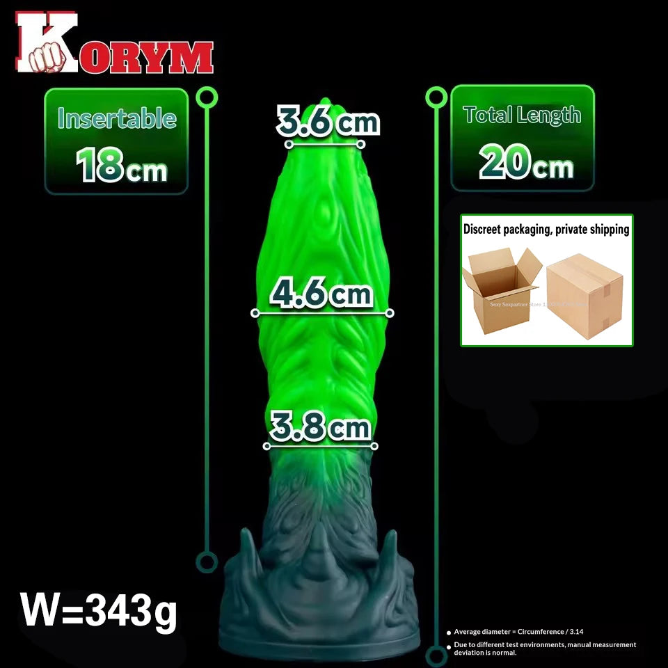 NEW Huge Alien Tentacle Butt Plug Fantasy Anal Dildo Rear Stimulator Adult Sex Toys Waterproof Silicone Strong suction cup 18+