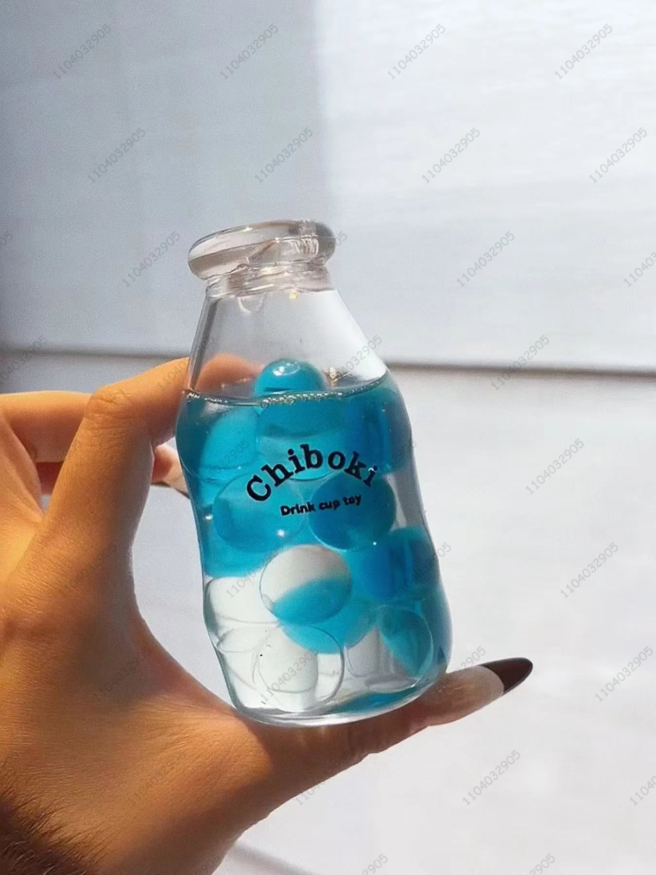 Marble Soda Bottle Fidget Toy Bottle Stress Ball Squishy Toy ASMR Sensory ADHD Autism Anti Stress Relief for Kids & Adult Gifts