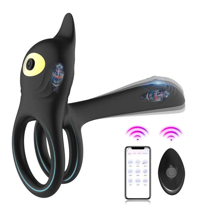 Vibrating Cock Ring Couples Sex Toys Dual Penis Ring Vibrator  Clitoral Stimulator G Spot Vibrator Adult Toys for Men Women