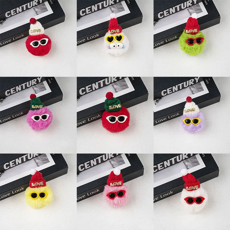 Christmas Cute plush elves Shoe Charms For Clogs Shoe Decoration Premium Quality Popular Shoe Accessories for Great X-mas Gift