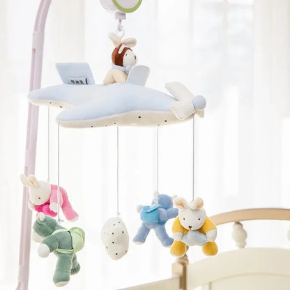 Infant Rattle Toy 0-12 Months Crib Hanging Music Box With Toy Bracket Bed Bell Car Seat Toy For Newborn Boy And Girl Gifts ﻿New
