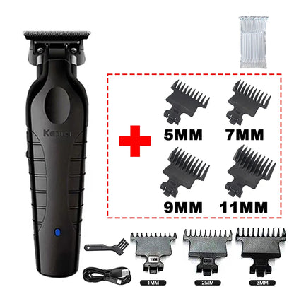 Kemei KM-2299 USB Fast Charging Clippers Barber Machine 1200MA Rechargeable Cordless Hair Trimmer Kemei Electric Hair Clipper