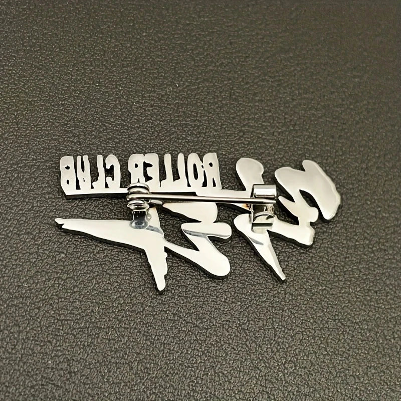 Custom Patterns Company Logo Event Brooch Stainless Steel Personalized Pin Badge Design And Production Wholesale Customization
