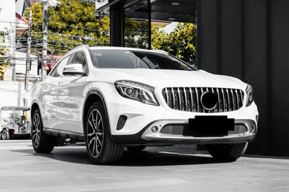 XVIP Chrome Diamonds Style Racing Grille For Mercedes Benz GLA-Class X156 GLA180 GLA200 GLA250 2014-2016 GTR Style Bumper Grille