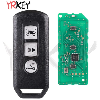 Smart Car Key Fob 433MHz For Honda Motorcycle K01 K77 PCX150 K35V3 Scooter SH 150 ADV Forza 750 300 125 2017 2018 2019 ID47 Chip