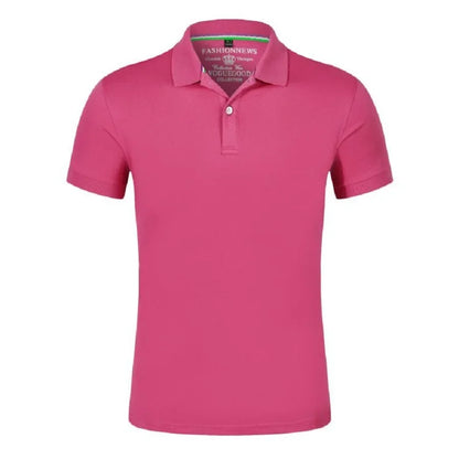 Top Quality Summer Short Sleeve Solid Classic Polo Shirts Custom Printed Design Photo Logo For Business Staff Company Uniform