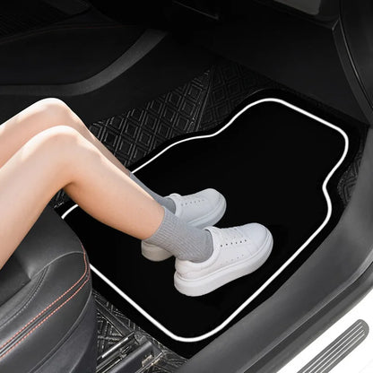 New Car Floor Mat Front & Rear Automotive Carpet Cover Floor Mats For Jeep Renegade Wrangler Grand Compass Gladiator Cherokee JL