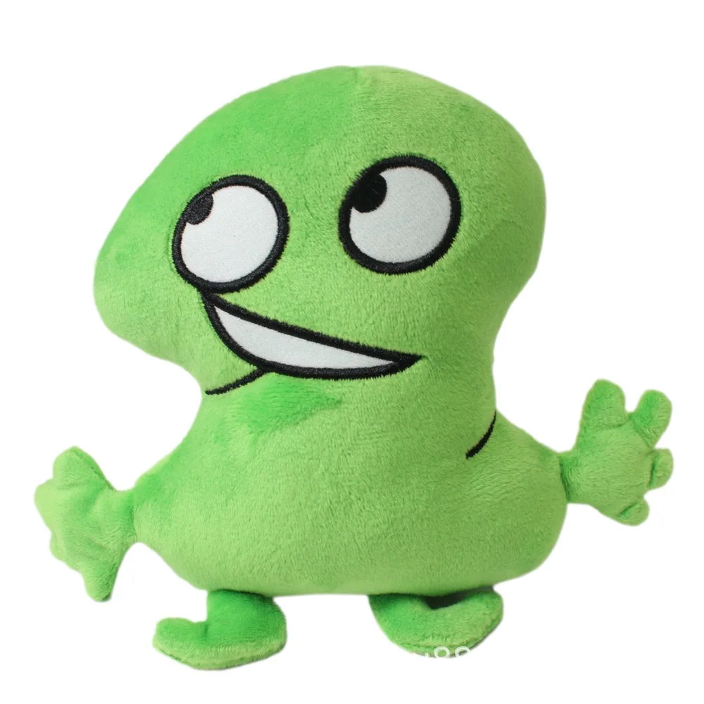 Bfdi Four Plush Doll Game Battle for Dream Island Cosplay Plushie Toy Number Flower Woody Coiny Firey Lollipop Soft Kids Gift