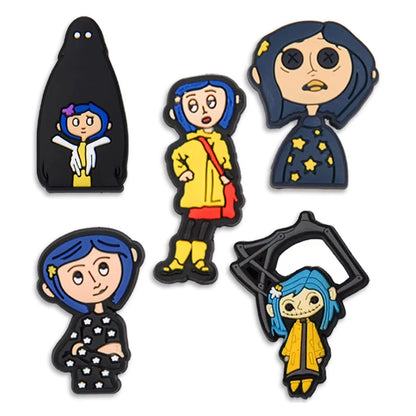 1-100pcs Halloween Ghost Mom PVC Shoes Charm Alligator Charm Accessories Fit Bracelet Wristband Kids Girl Boys love party gifts
