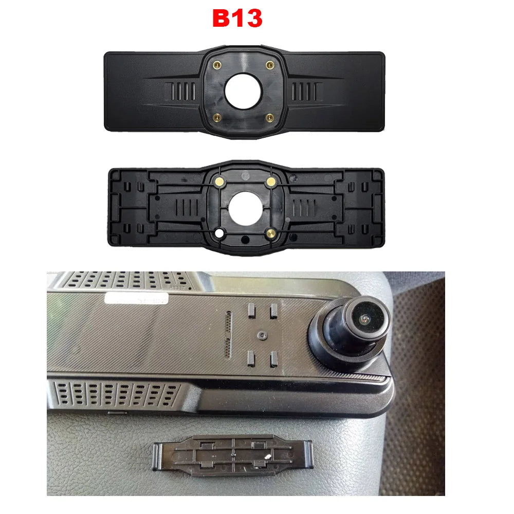 HGDO Interior Rear View Mirror Arm Bracket for Toyota Universal  Inside Mirror Mount Stem for Dash Cam DVR Video Recorder