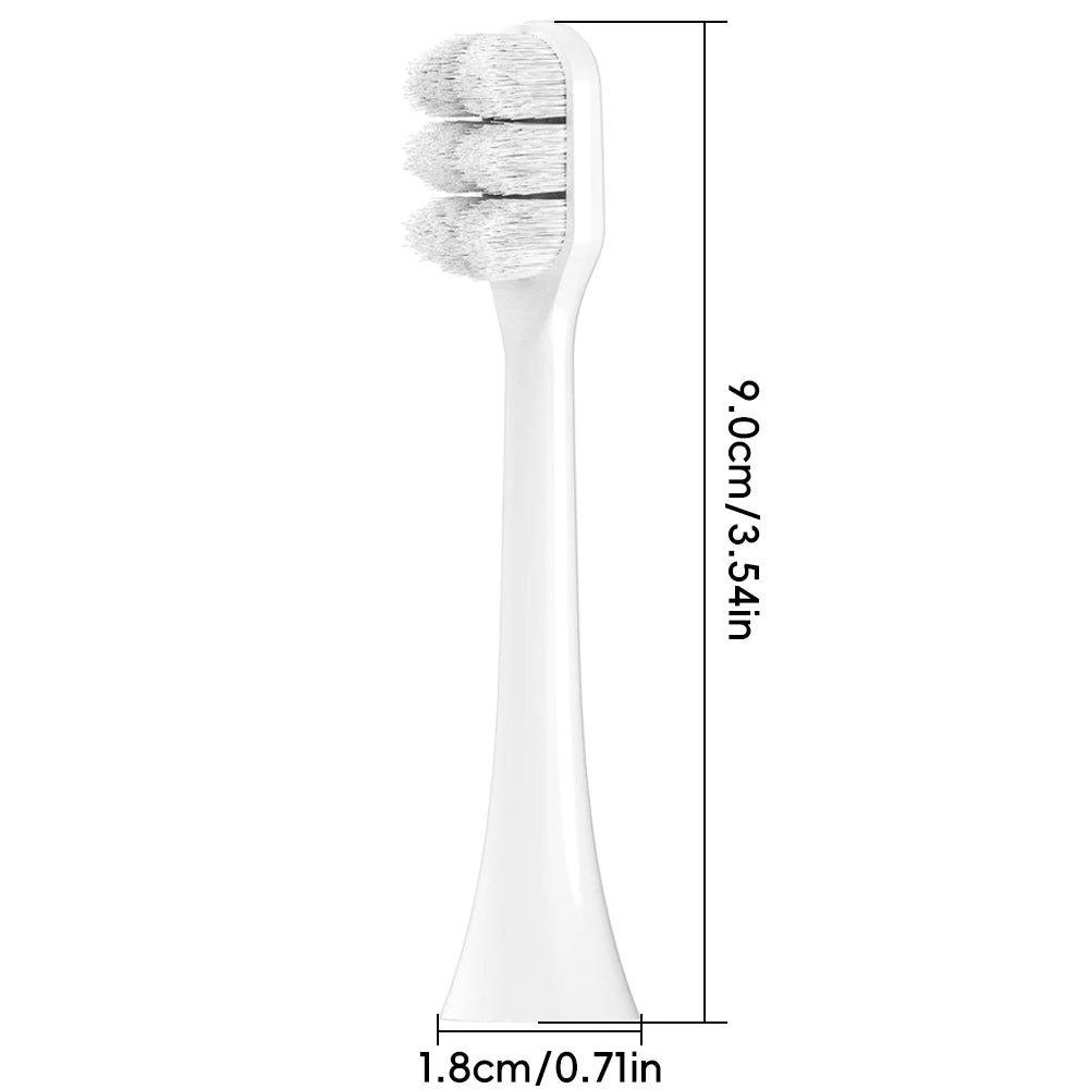 Ultra Soft Brush Heads Compatible with Philips Sonicare Electric Toothbrush for Sensitive Teeth and Gums Care with Nano Bristles