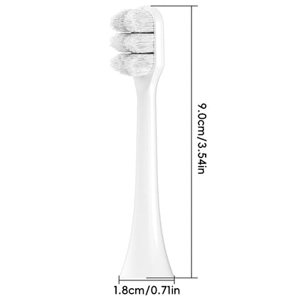 Ultra Soft Brush Heads Compatible with Philips Sonicare Electric Toothbrush for Sensitive Teeth and Gums Care with Nano Bristles