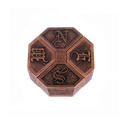 Difficult Disentanglement Brain Teaser Metal Puzzles For Adults and Kids Smart Logic IQ Test Mind Challenge Educational Toys