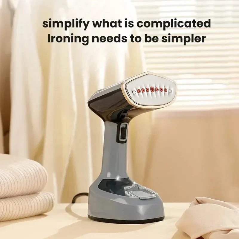 1500W Fast-Heat Foldable Handheld Garment Steamer Electric Fabric Steam Iron for Home Travel Household Ironing Machine