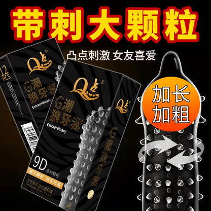0.01 Ultra Thin Condoms For Men Long Sex Ejaculation Delay Rubber Condom Vaginal Massage Penis Sleeve Sex Toys For Adults 18