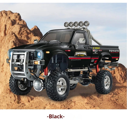 P409 2.4g Full Proportional Remote Control Adapts To Various Road Conditions, Four Wheel Drive Off Road Simulation Truck Model
