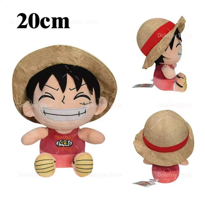 New Original One Piece Plush Luffy Chopper 30cm Cute Face Tony Tony Chopper Stuffed Anime Doll Toy Birthday Gift