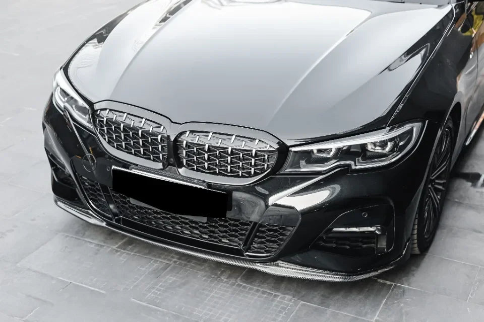 XVIP Front Bumper Kidney Grill Diamonds Style Grille For BMW 3-Series G20 G21 2019-2022 318i 320i 320d 330i 340i 340d M Sport