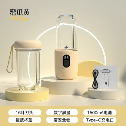 2026 New Portable Juicer Home Rechargeable Blender Small Electric Crushed Ice Juice Machine