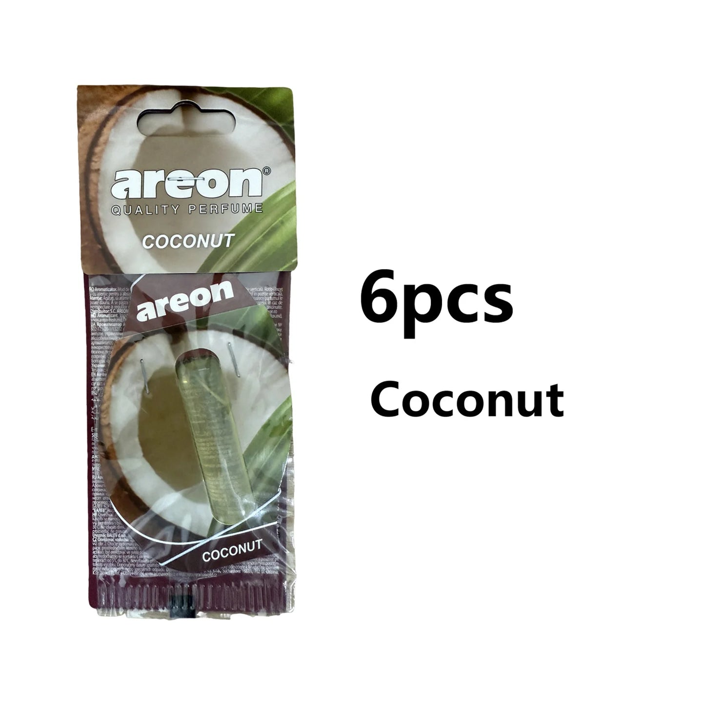 3-18pcs Car Air Freshener Natural Tea Fragrance Vehicle-mounted Hanging Vanilla Scent Water Drop-shaped Car Interior Accessory