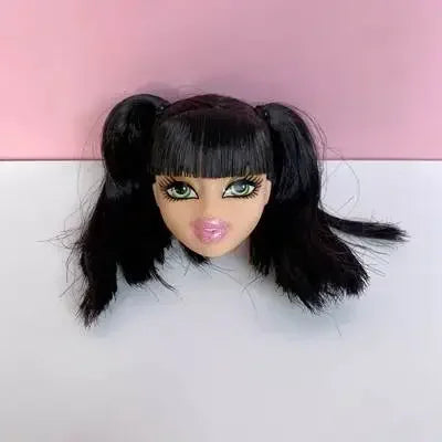 Beautiful Bratzdoll Makeup Doll Girls Love Cute Dolls head plastic head