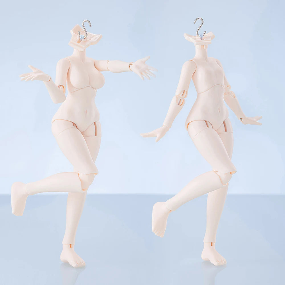 1/12 Scale BJD Doll Girl Body 14.5cm Kawaii Doll Model Anime Action Figure White Normal Skin Movable Joints for OB11 P10 GSC