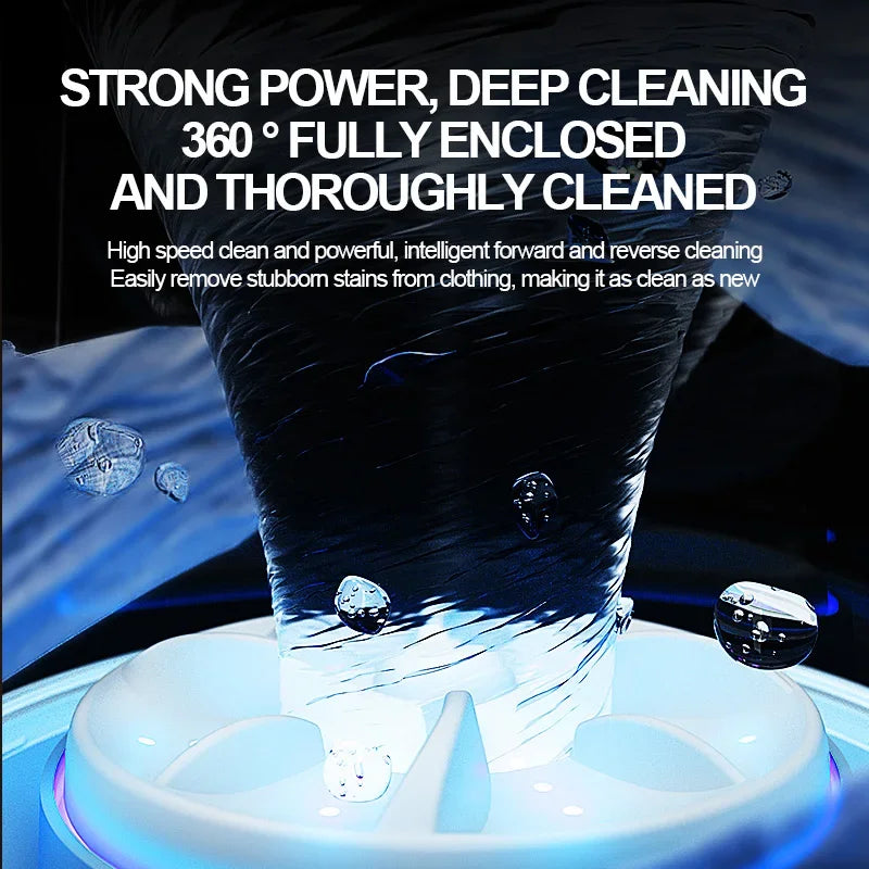 Portable Washing Machine Small Washing Machine Portable Deep Clean Laundry Tool Clothes Cleaner For Socks Portable Laundry Cup