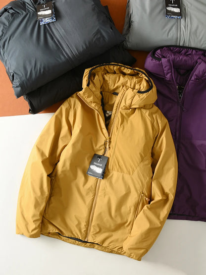 High-End Graphene Windproof Warm Cotton Jacket Men's Winter Lightweight Waterproof Thickened Outerwear Fashion Urban Style