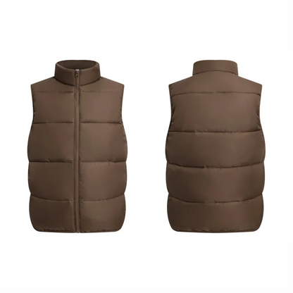 Men Jacket Sleeveless Vests Winter Jackets Man Casual Coats Men's Top Vest Cotton Thicken Waistcoat Unisex Work Group Uniform