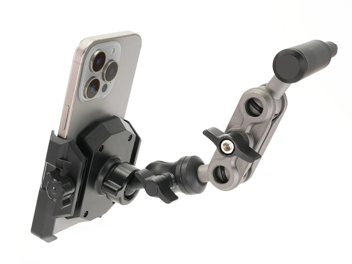 For Tank 500 Car Phone Holder, Car A-Pillar Fixed Phone Holder 360° Rotatable Aluminum Alloy Arm Anti-Shake Phone Stand Base