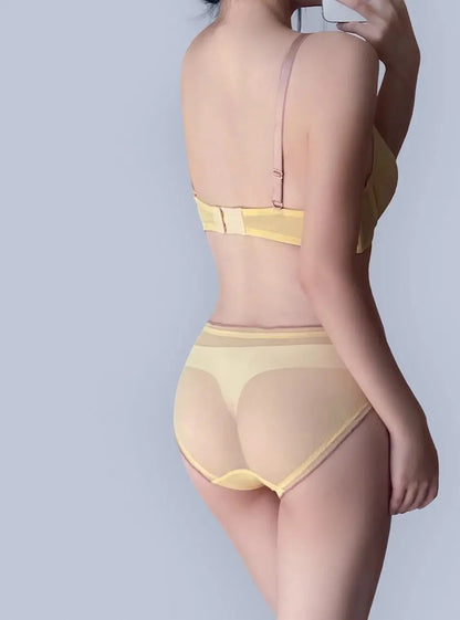 Women Summer Lingerie Set Push Up Bra Comfort Lift Seamless Push Up Bra for Women Full Cup No Underwire Ultra Thin Bra S-2XL Hot