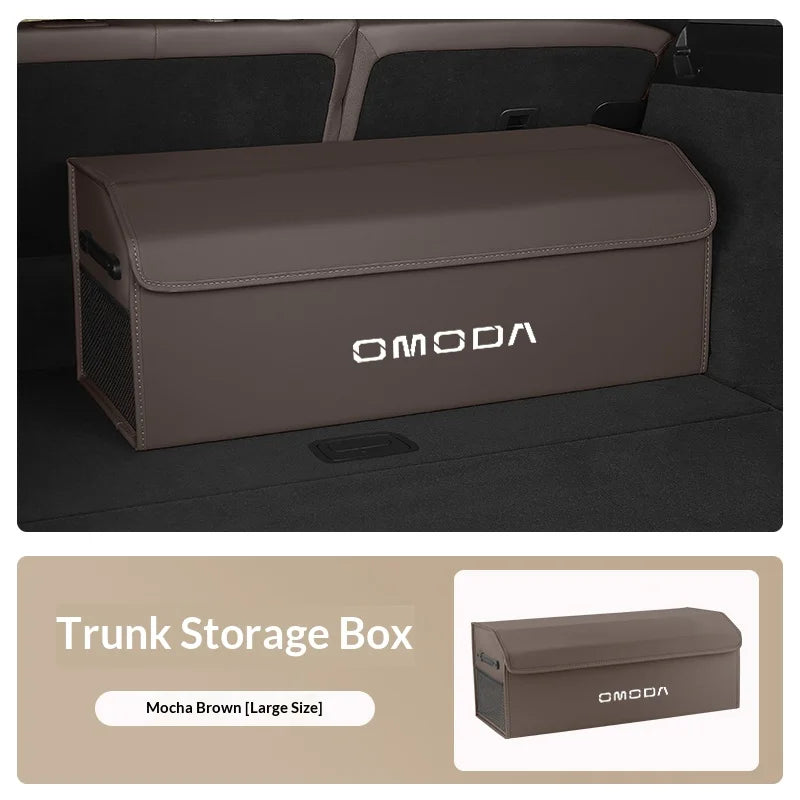Suitable for Omoda s5 fx 9 EV PHEV C5 E5 C9 7 8plus car trunk storage box folding storage box large capacity storage box