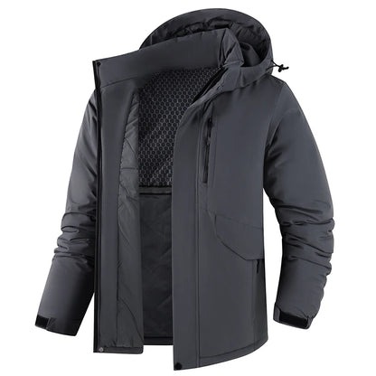 Autumn and Winter Hot Outdoor Sports Graphene Stormtrooper Coat Cotton Coat Men's New Style Couple Warm, Windproof, Waterproof O