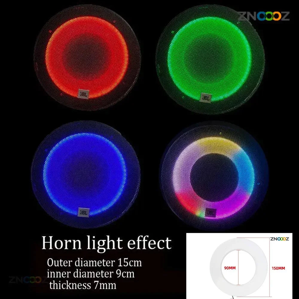 Car Ambient Light Accessories Door/foot Sole/speaker/main/auxiliary Control Box