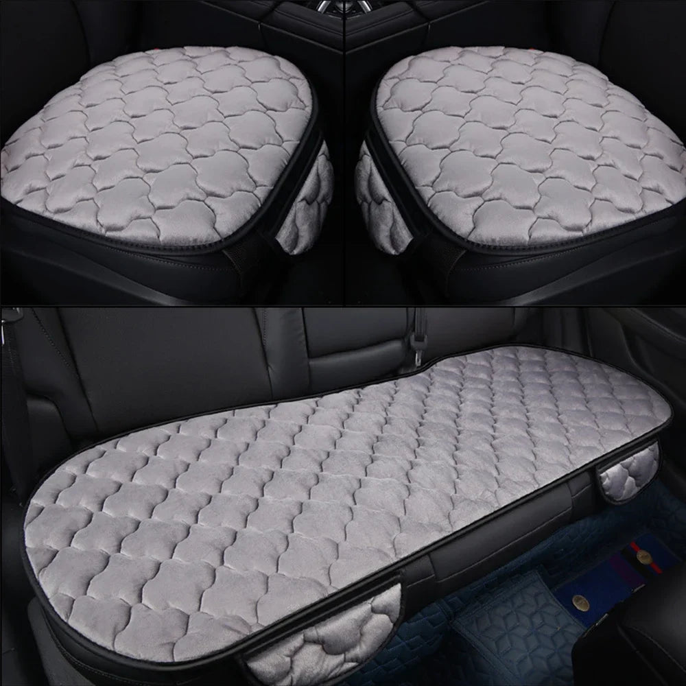 Auto Interior Accessories Winter Warm SUV Car Seat Cover Universal Cushion Front Rear Breathable Protector Mat