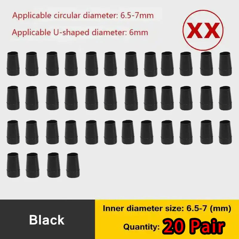 High Heel Protector Caps for Stilettos, Anti-Slip & Noise-Reducing Heel Savers, Durable TPU Heel Covers for Women Soft Damping