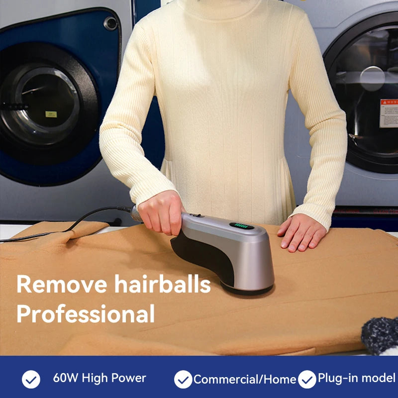 Lint Remover Clothes High-performance Ball Trimmer Remove Plug-in 60W Stainless Steel Blade Sweater Scarf Care
