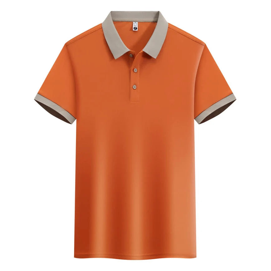 Polos Custom Company Logo Summer Short Sleeves T Shirt for Women Wrinkle-resistant Fabric Men's Overalls Resturant Uniforms Tees