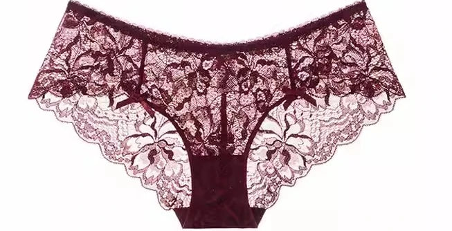 Sexy French Lace Push Up Bra Set for Small Chest, Anti Sagging Half Cup Demi Bra & Panty Lingerie Set, Sheer Adjustable Straps