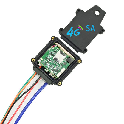 Hidden Relay 4G GPS Tracker Towed Move Tracking Car Vehicle Cut Off Oil ACC Monitor Locator  SMS Call Alarm Anti-theft System