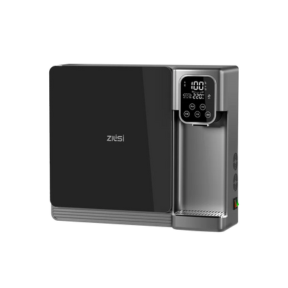 Wall mounted household water purifier without water tank pipeline water dispenser, instant hot direct drinking