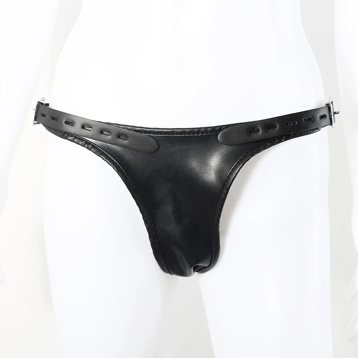 Leather Strapon Harness Panties Strap On Silicone Double Dildo Anal Butt Plug For Women Lesbian Masturbation Chastity Panties