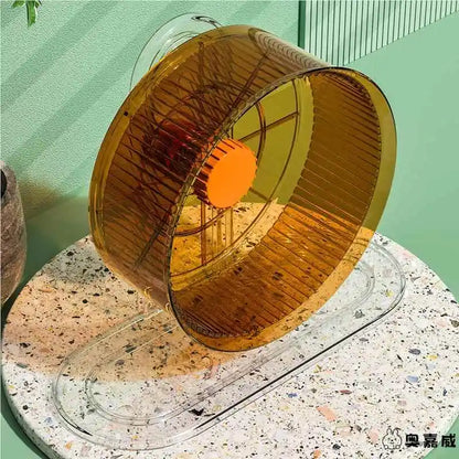 Large Size Silent Running Wheel for Hamster Toy Deprivation Relief Golden Retriever Hamster Cage Supplies Crehensive Infor...