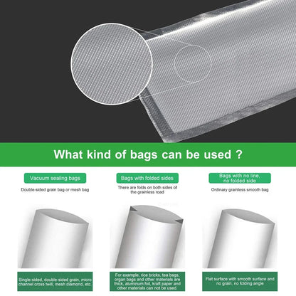 Vacuum Seal Bags For Food, Food Saver Bags Rolls, Household Vacuum Packing Bag, Vacuum Sealer, Vacuum Storage Bags