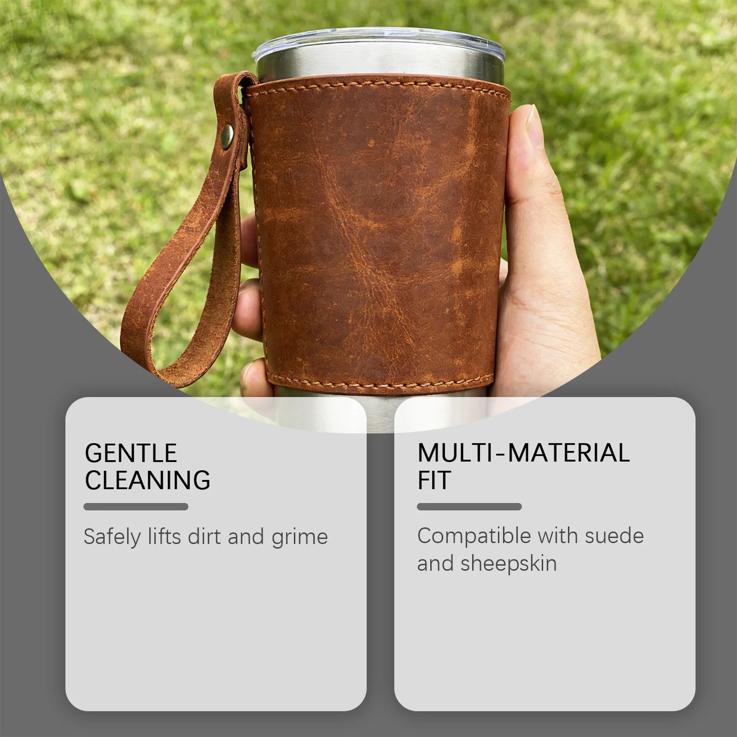 Suede & Sheepskin Clean Kit Nourish Protect Boost Stain Remove Efficiency Resist Water Light Stains Leather Material Cleaner Set