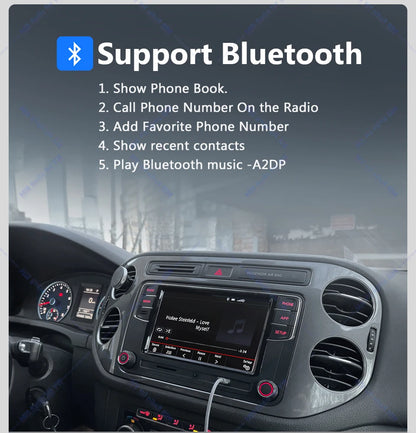 NONAME RCD330 Plus Carplay Car Radio Android Auto MIB Navigator Player 6RF035187F for VW Tiguan Golf 5 6 MK5 MK6 Passat Polo