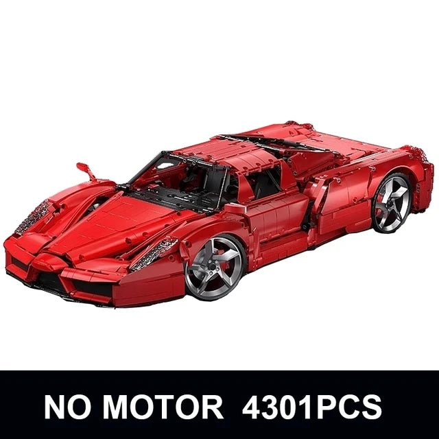 Super Sports Car Constructor Sets Toys Technical APP Remote Control Moter Power Ferr ENZO 10523 Building Blocks Bricks Kids Gift