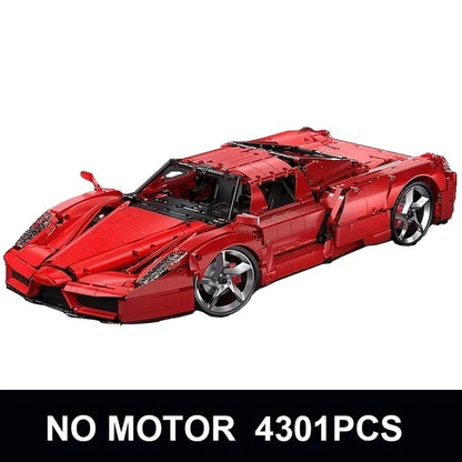 Super Sports Car Constructor Sets Toys Technical APP Remote Control Moter Power Ferr ENZO 10523 Building Blocks Bricks Kids Gift