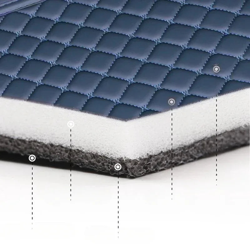 For GAC EMZOOM GS3 2023 2024 Car Boot Mat Rear Trunk Liner Cargo Leather Floor Carpet Tray Protector Accessories Mats